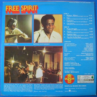 Mongo Santamaria - Free Spirit (back)